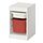 Select colour variation: white/red