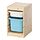 Select colour variation: light white stained pine white/light blue