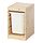 Select colour variation: Light white stained pine / white