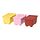 Select colour variation: red pink/yellow