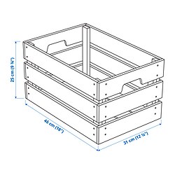 Measurement Illustration - KNAGGLIG box
