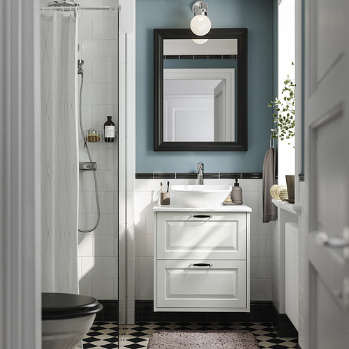 TÄNNFORSEN / VÄSTERSJÖN, mueble de lavabo con cajones/lavabo. 2 de 8 abrir diálogo
