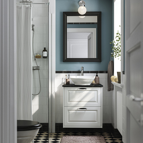 TÄNNFORSEN / VÄSTERSJÖN, mueble de lavabo con cajones/lavabo. 2 de 8 abrir diálogo