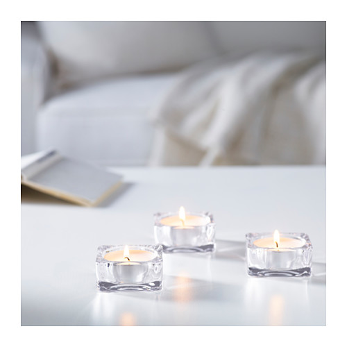 GLIMMA, unscented candle in a metal cup. 2 of 4 open dialog