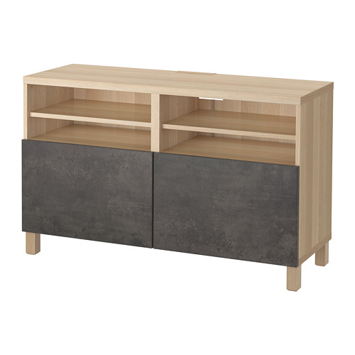 BESTÅ, TV bench with doors. 1 of 11 open dialog