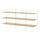 Current variation: white/oak, 73 3/4x15 3/4x39 5/8 "