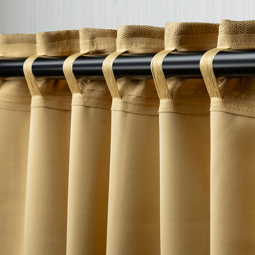 ANNAKAJSA, room darkening curtains, 1 pair. 4 of 6 open dialog