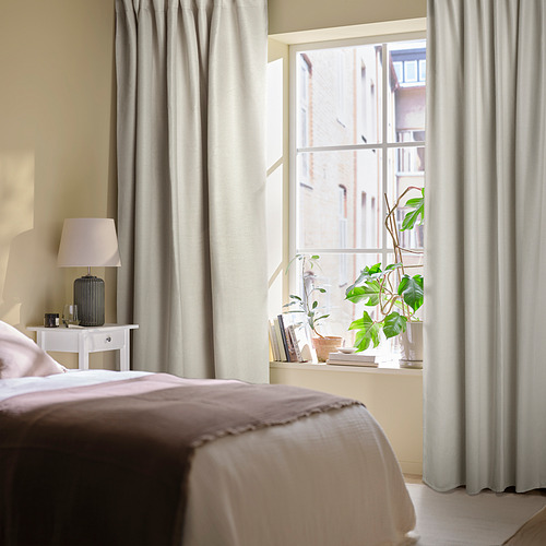 ANNAKAJSA, cortinas semiopacas, 2 unidades. 2 de 6 abrir diálogo