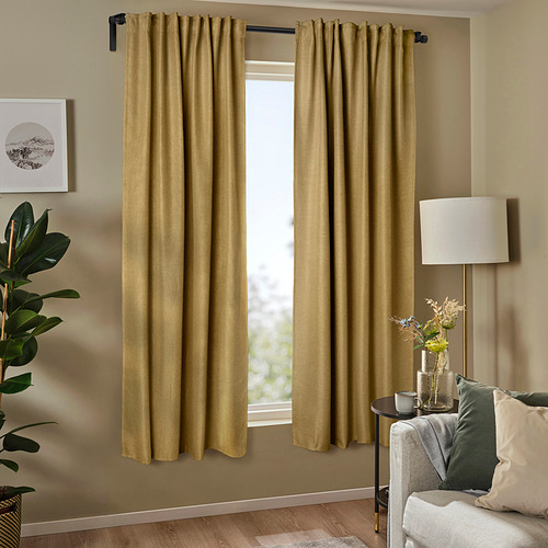 ANNAKAJSA, room darkening curtains, 1 pair. 6 of 6 open dialog