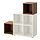 Select colour variation: White / brown walnut effect