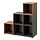 Current variation: Dark grey / brown walnut effect