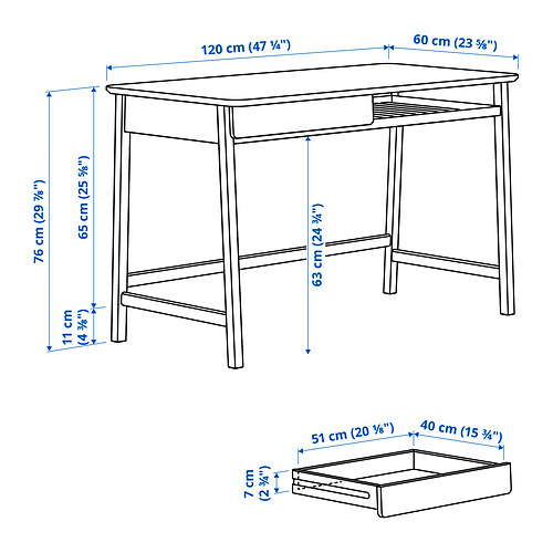 BETESHÄST / HATTEFJÄLL, escritorio y silla. 10 de 10 abrir diálogo