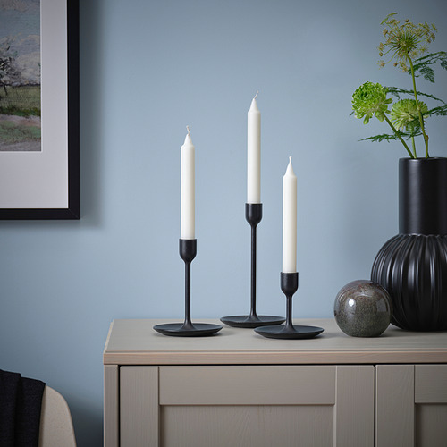 JUBLA, unscented chandelier candle. 6 of 7 open dialog