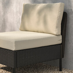 Measurement Illustration - VITTSKÄR modular easy chair outdoor