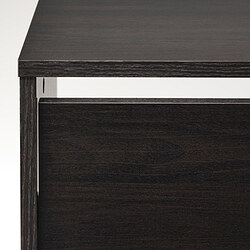 Measurement Illustration - BISSA shoe cabinet with 3 compartments