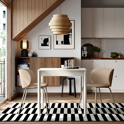 TONSTAD / KRYLBO, extendable table and 2 chairs. 2 of 7 open dialog