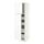 Select colour variation: white/VOXTORP matt white vertical handle