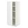Select colour variation: white/VOXTORP high-gloss white vertical handle