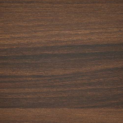 Superficie de madera con textura rayada, ricos tonos marrones. Laminado duradero, fácil de limpiar.