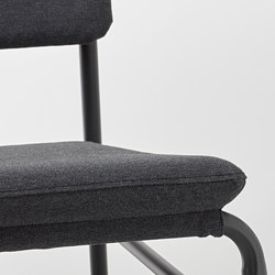 Measurement Illustration - LINNEBÄCK chair