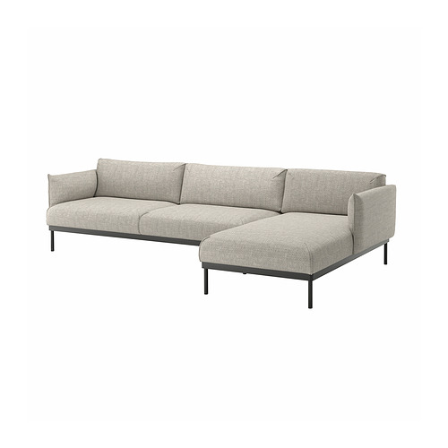 ÄPPLARYD, sofá 4 plazas con chaiselongue. 2 de 12 abrir diálogo
