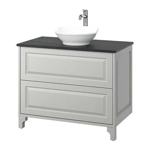 TÄNNFORSEN / VÄSTERSJÖN, wash-stnd w drawers/wash-basin. 1 of 8 open dialog