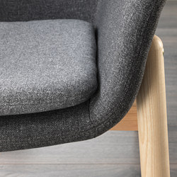 Measurement Illustration - VEDBO armchair
