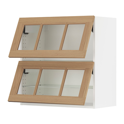 SEKTION, wall cab horizontal w 2 glass doors. 1 of 3 open dialog