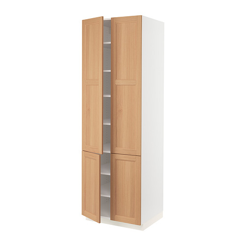 SEKTION, high cabinet with shelves/4 doors. 1 of 3 open dialog