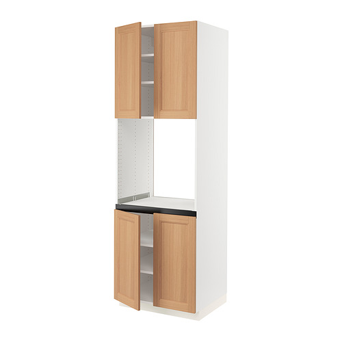 SEKTION, high cabinet for oven w 4 doors. 1 of 3 open dialog
