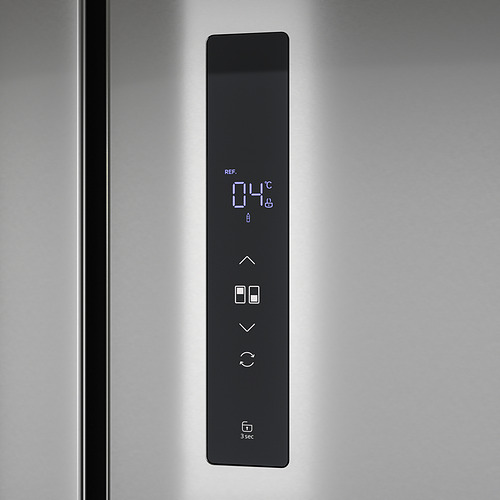 RIBBENÅS, French door fridge/freezer. 7 of 12 open dialog