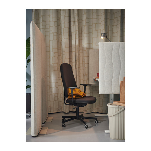 SMÖRKULL, office chair with armrests. 5 of 12 open dialog