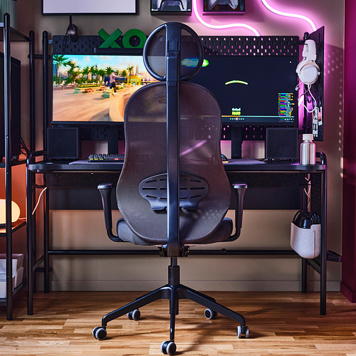 FRÖSKELÅS / UTKLASSNING, gaming desk and chair. 2 of 4 open dialog