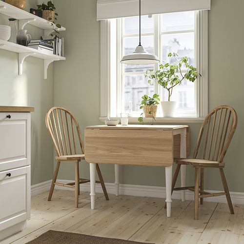 DANDERYD / SKOGSTA, mesa de comedor alas abatibles y 2 sillas. 2 de 8 abrir diálogo