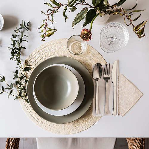 FÄRGKLAR, 18-piece dinnerware set. 4 of 5 open dialog
