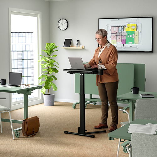 MITTZON, laptop table with castors. 10 of 16 open dialog