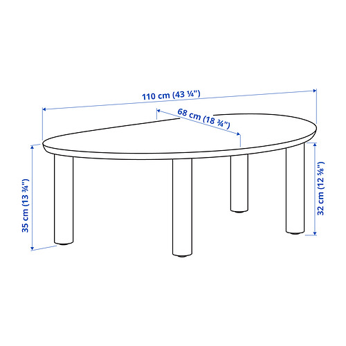 ÖRTRÄSK, nesting tables, set of 2. 7 of 8 open dialog