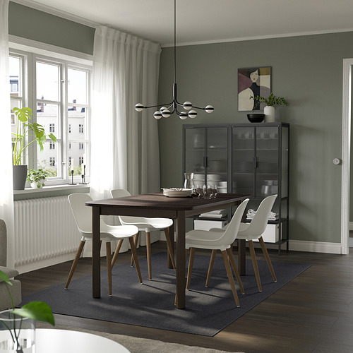 STRANDTORP / GRÖNSTA, Mesa extensible y 4 sillas. 2 de 9 abrir diálogo