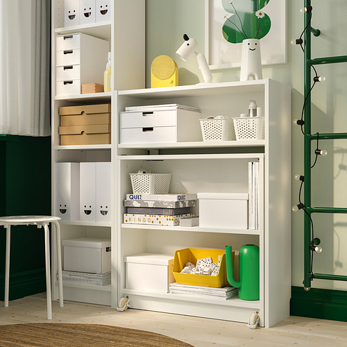 BILLY, librería con mesa plegable. 2 de 7 abrir diálogo