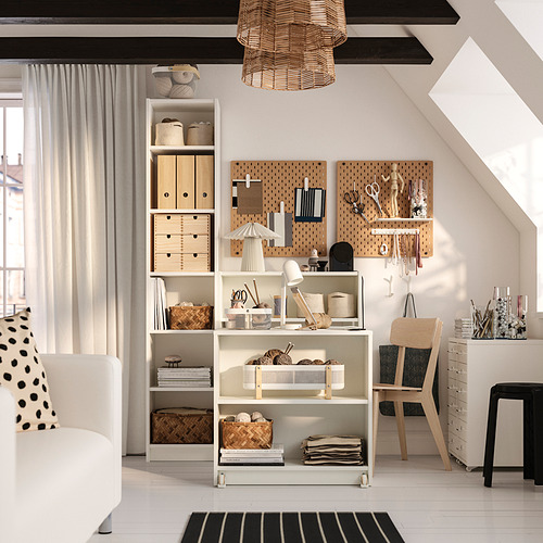 BILLY, librería con mesa plegable. 3 de 7 abrir diálogo