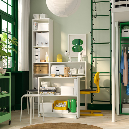 BILLY, librería con mesa plegable. 4 de 7 abrir diálogo