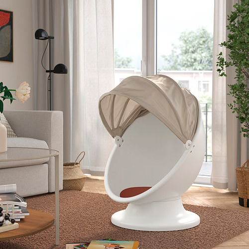 IKEA PS LÖMSK, sillón giratorio infantil. 2 de 4 abrir diálogo