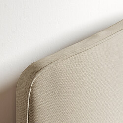 Measurement Illustration - RAMNEFJÄLL upholstered bed frame