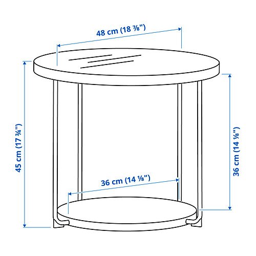 FRÖTORP, coffee table/side table, set of 2. 7 of 7 open dialog