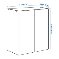 Measurement Illustration - IVAR cabinet