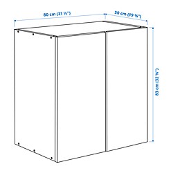 Measurement Illustration - IVAR cabinet