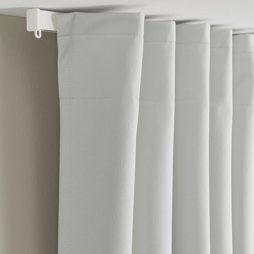 KORGMOTT, cortinas opacas, 1 par. 4 de 8 abrir diálogo