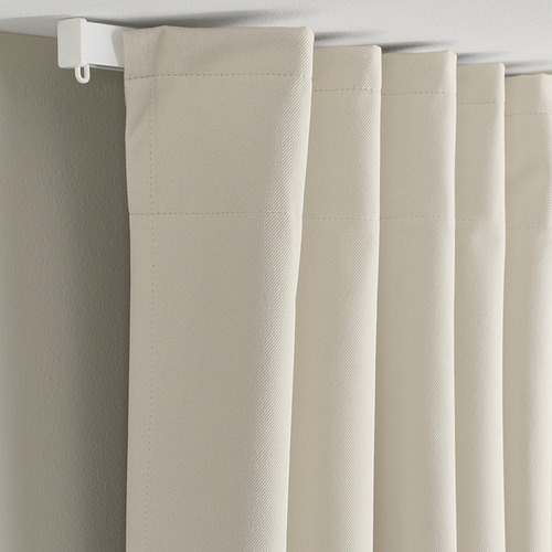 KORGMOTT, black-out curtains, 1 pair. 4 of 9 open dialog
