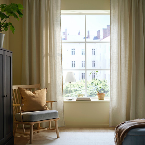 DYTÅG, translucent curtain, 1 pair. 2 of 7 open dialog