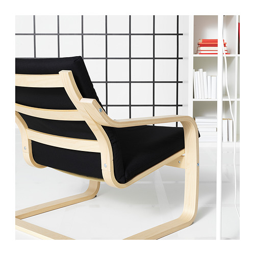 POÄNG, low-back armchair. 3 of 7 open dialog